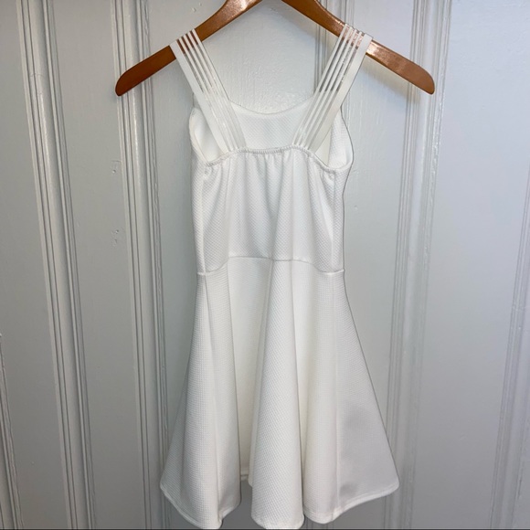 Nwt area code 407 Brianna off-white circle dress - Picture 3 of 7